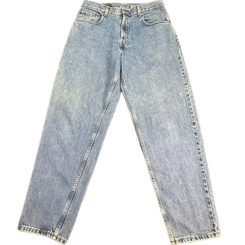 Levi's 560 Jeans Mens 33x32 Light Wash Loose Fit Tapered Leg Denim 00560-4891